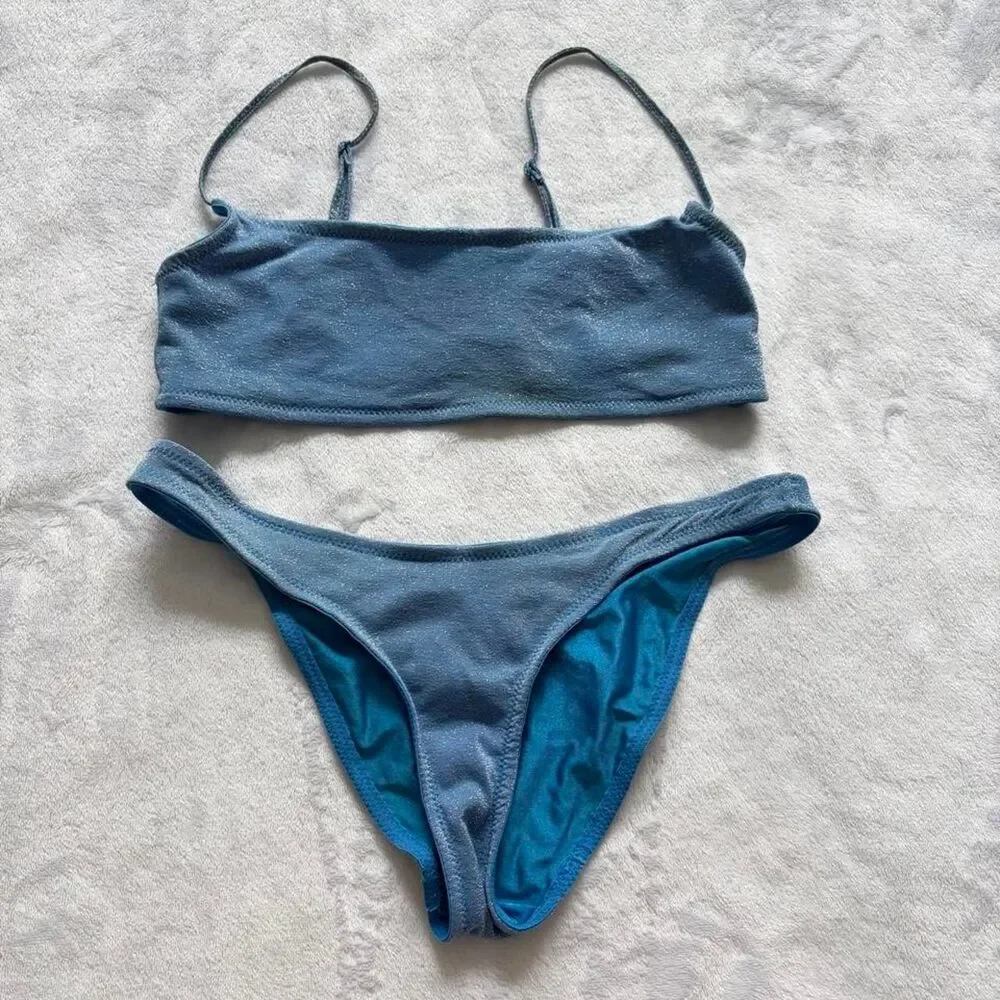 Triangl Women's Blue Bikinis-and-tankini-sets